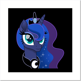 Princess Luna portrait Posters and Art